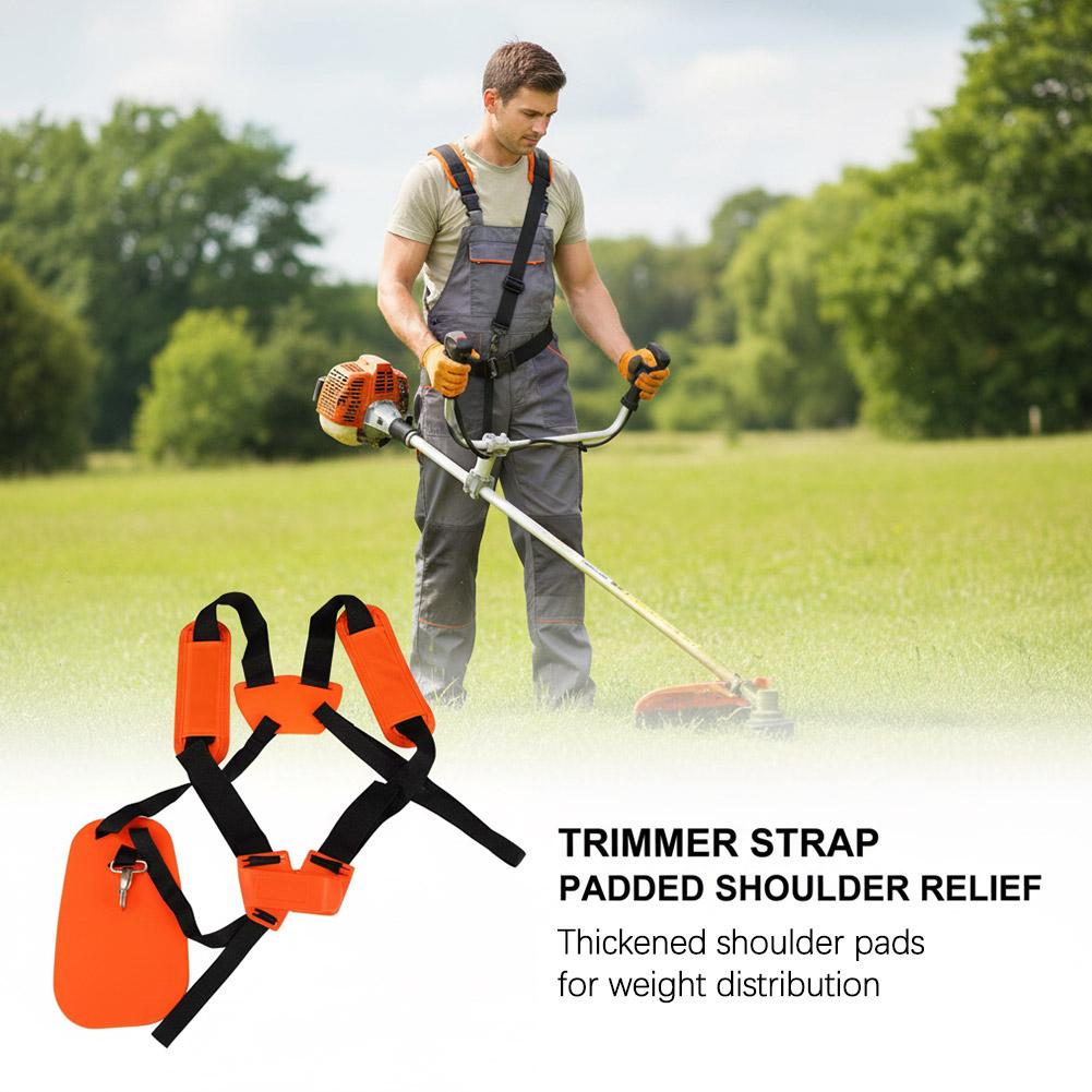 Brush Cutter Strap - Tali Pengikat Bahu Ganda Berbantalan untuk