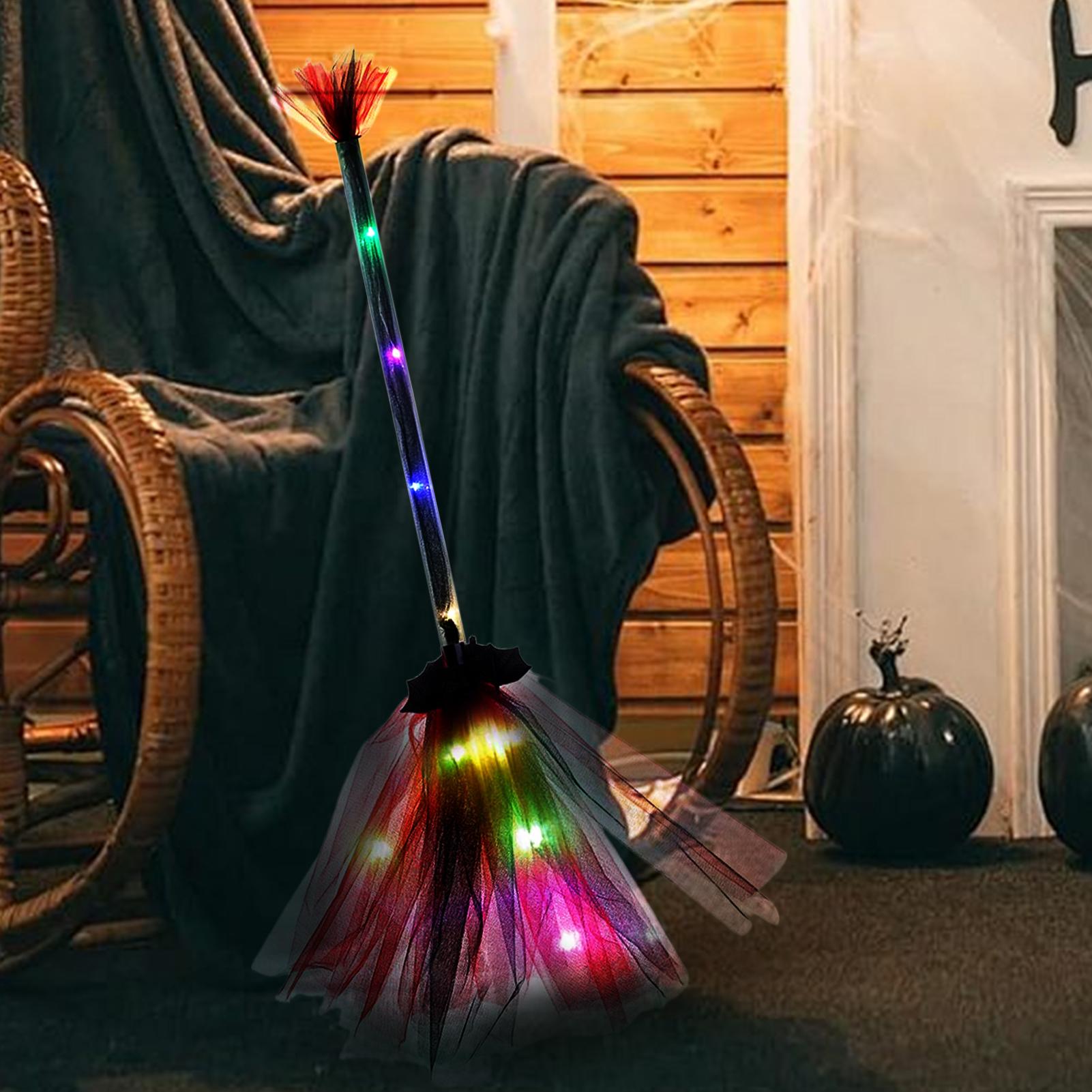 Outdoor Power Broom - Sapu Penyihir Bertenaga Baterai, Aksesoris Kostum