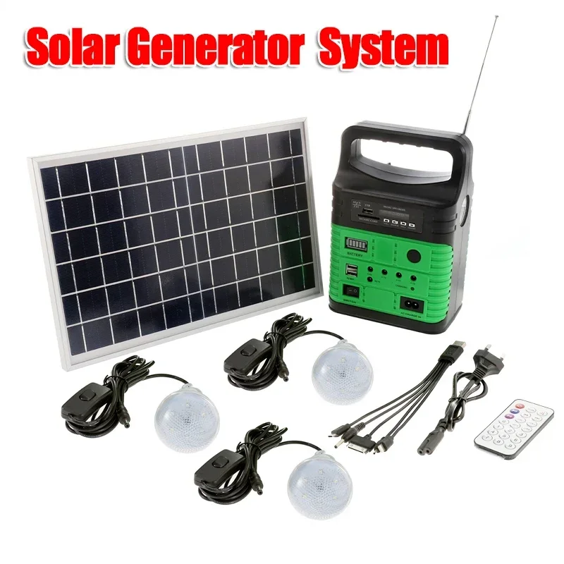 Outdoor Power Board - Generator tenaga surya Kemah portabel, panel