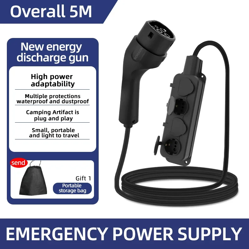 Outdoor Power Wire - Pengisi Daya EV Mobil Listrik 16A