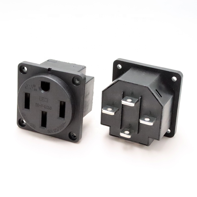 Outdoor Power Inlet Box - NEMA 14-50R Wadah 50 Amp RV