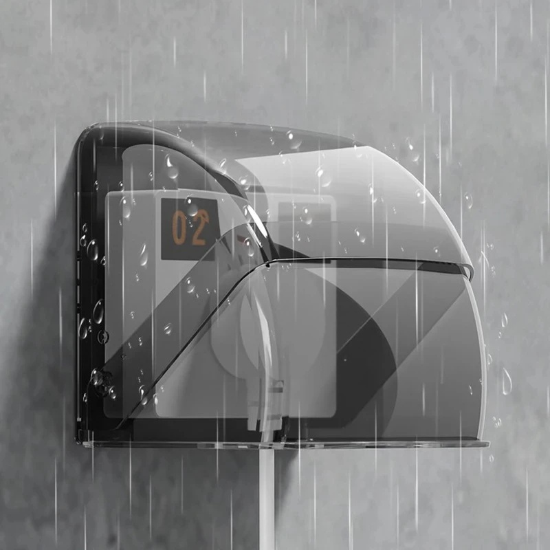 Outdoor Power Inlet Box - Penutup Pelindung Stopkontak Luar Ruangan Tipe