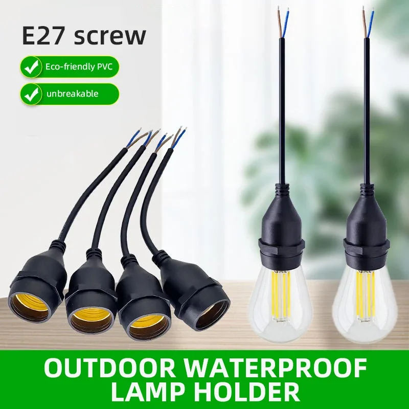 Outdoor Power Rack - Kabel Daya Lampu Universal E27 Tahan