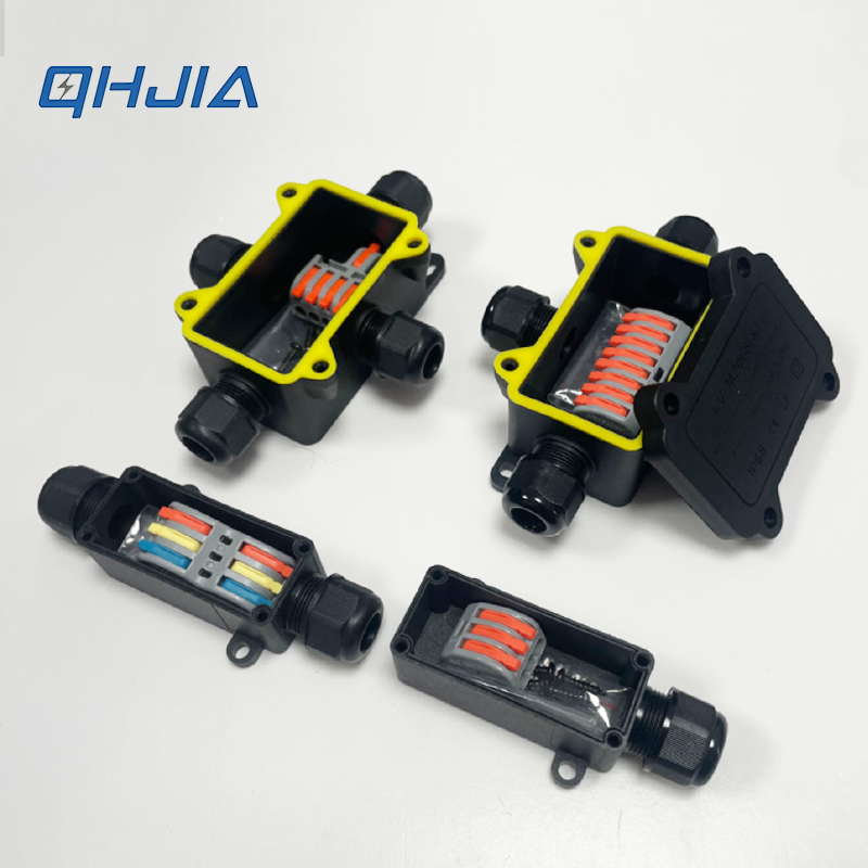 Outdoor Power Wire - Kotak Sambungan Tahan Air IP68 PA66
