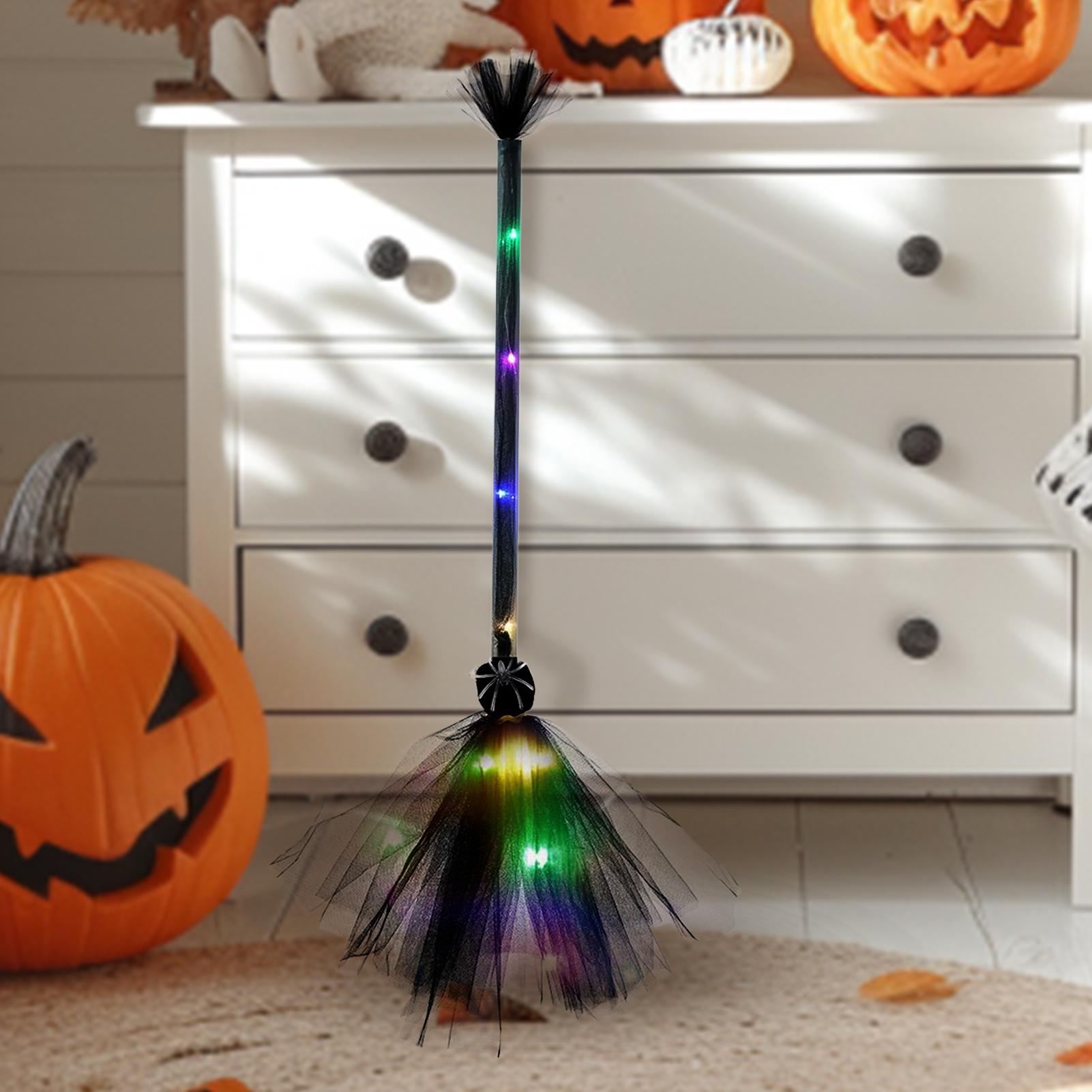 Outdoor Power Broom - Sapu Penyihir Berjaring Bertenaga Baterai, Ringan,