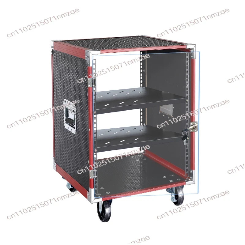 Outdoor Power Rack - Kabinet Power Amplifier 10U, Rak Peralatan