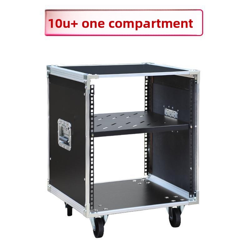 Outdoor Power Rack - Kabinet Power Amplifier 10U Rumah Tangga