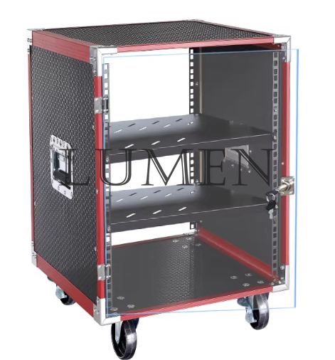 Outdoor Power Rack - Kabinet power amplifier 10U untuk rumah
