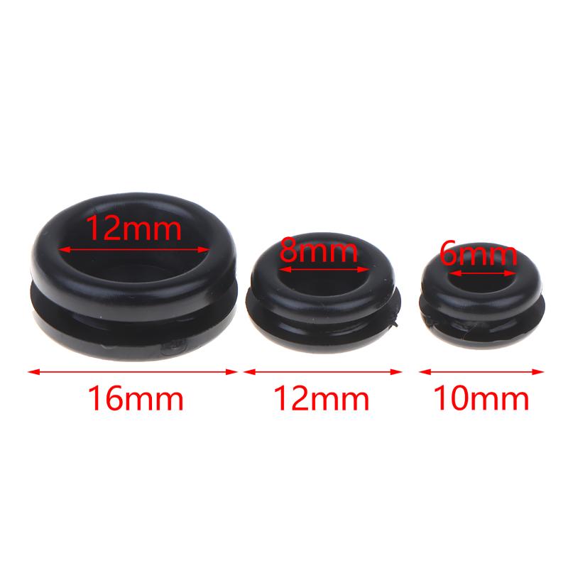 Outdoor Power Grommet - 10/20 Buah Karet Grommet Penutup Lubang