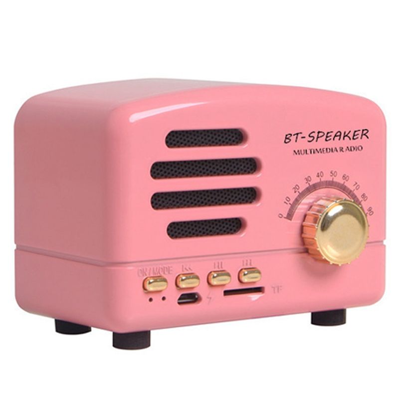 Outdoor Power Deals - 【Penawaran Besar】Speaker Bluetooth Retro yang Kuat,