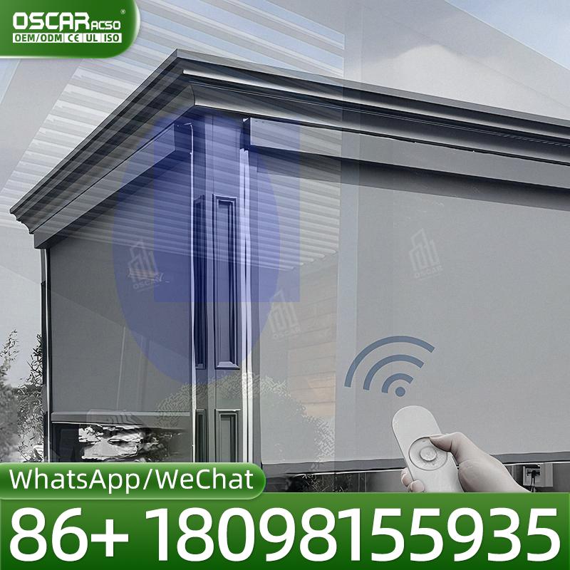 Sistem Kontrol Pintar Bertenag - Outdoor Power Roller Shades ulasan dan harga