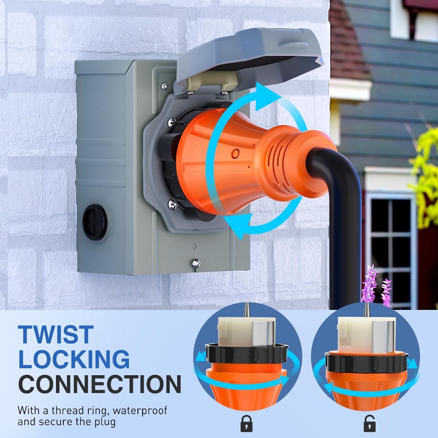 Kabel Ekstensi Generator Tugas - Outdoor Power Inlet Box ulasan dan harga