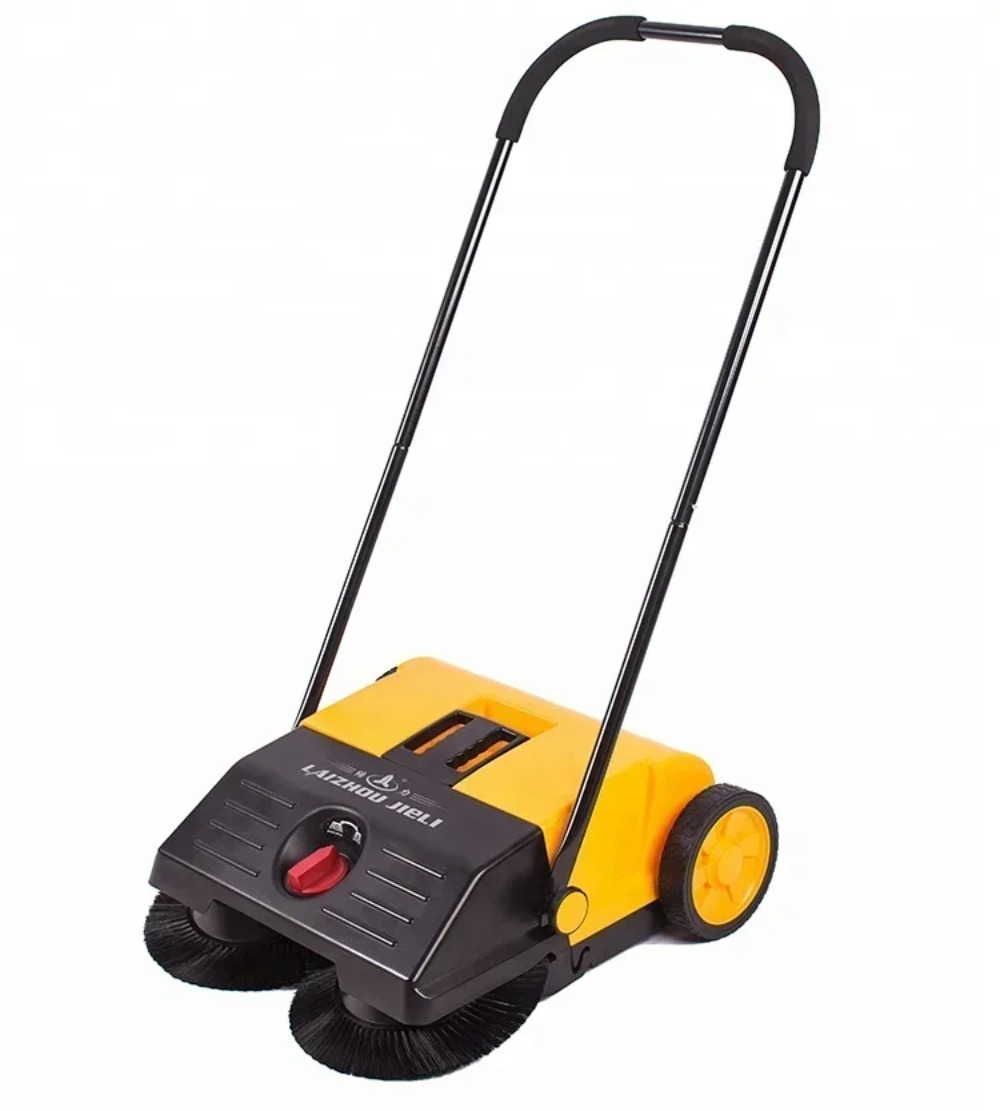 Robot penyapu lantai elektroni - Outdoor Power Broom ulasan dan harga