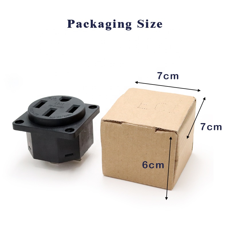 NEMA 14-50R Wadah 50 Amp RV So - Outdoor Power Inlet Box ulasan dan harga