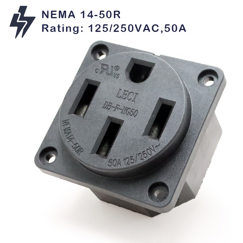 NEMA 14-50R Wadah 50 Amp RV So - Outdoor Power Inlet Box ulasan dan harga