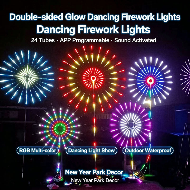 Lampu Strip LED RGBIC Firework - Outdoor Usb Power Strip ulasan dan harga