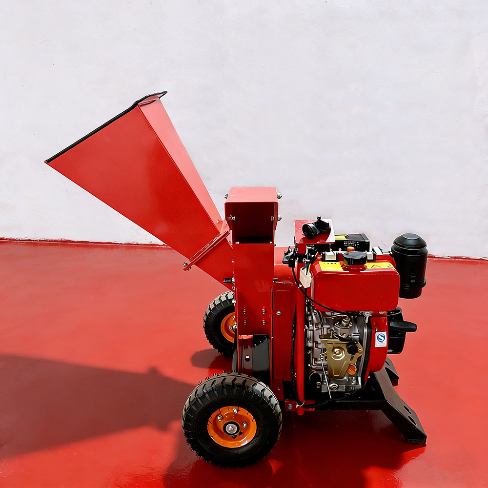 Pencacah Kayu Diesel 50mm Terl - Garden Shredder Chipper ulasan dan harga
