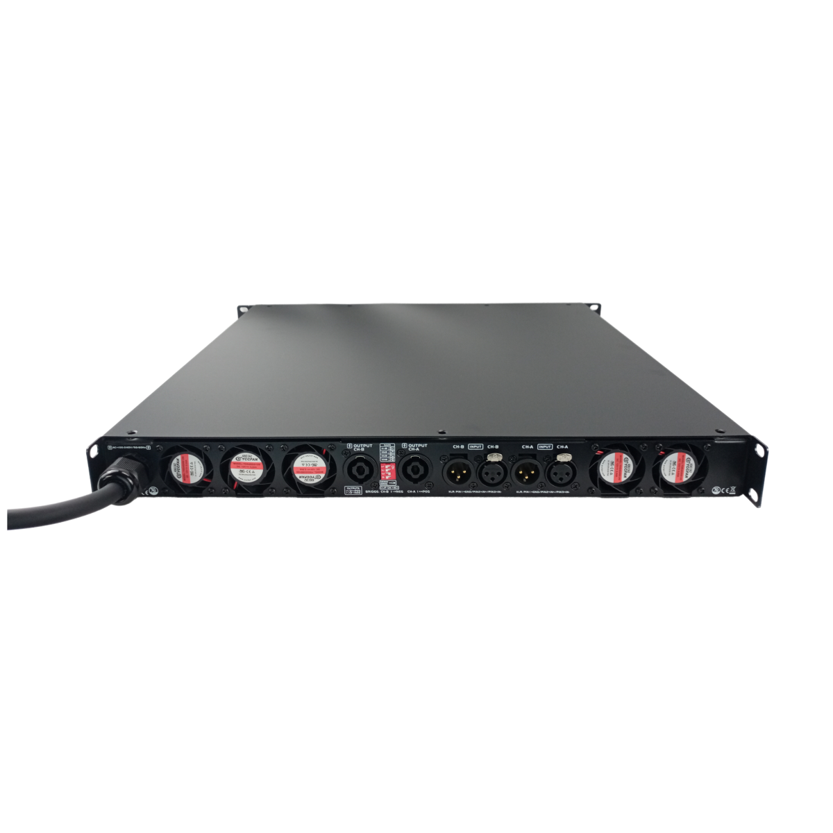 Penguat Daya Rak Kelas D 1600W - Outdoor Power Rack ulasan dan harga