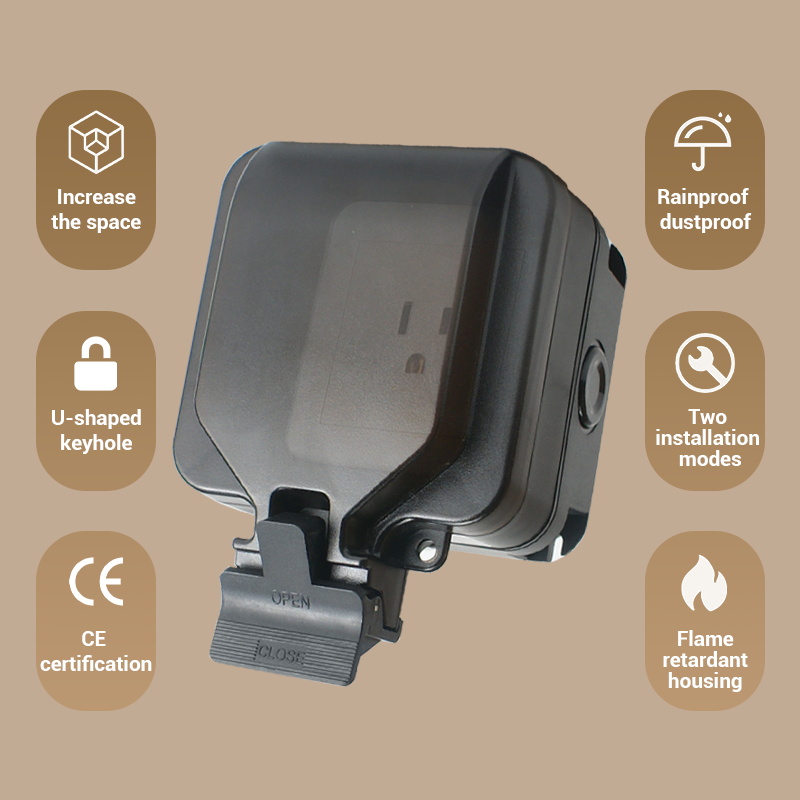 Avoir IP66 soket tahan air din - Outdoor Power Inlet Box ulasan dan harga