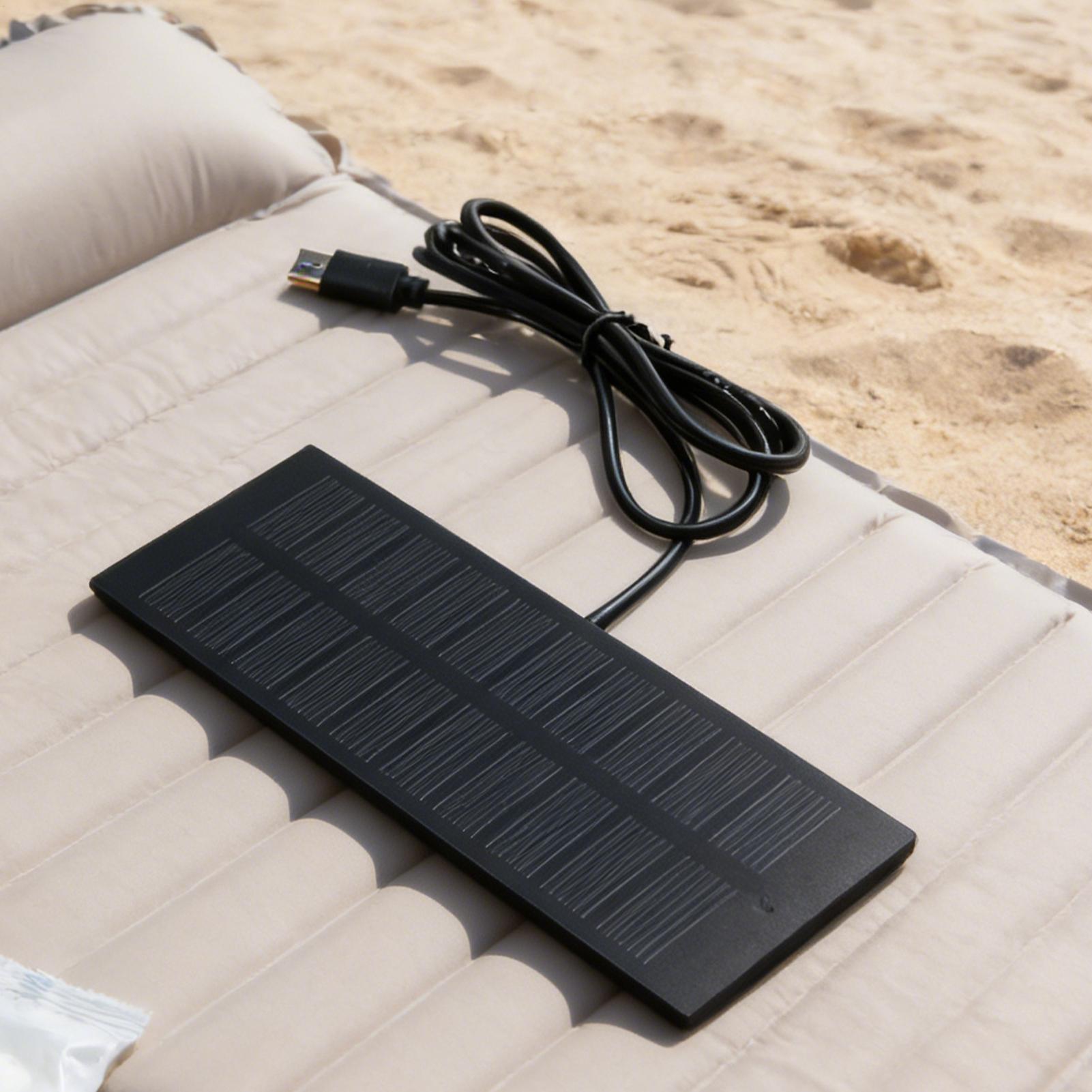 Pengisi Daya Panel Surya 5W 5V - Outdoor Power Board ulasan dan harga