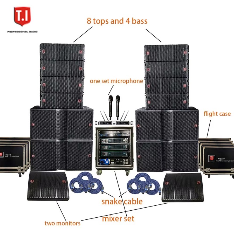 Speaker Line Array Pasif Tahan - Outdoor Power Line ulasan dan harga