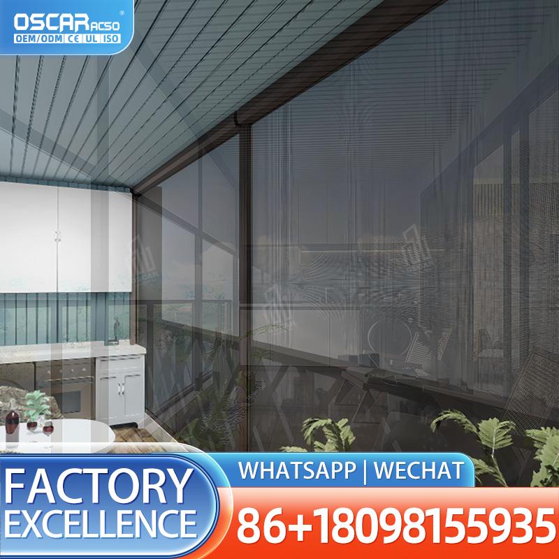 Tirai Gulung Vertikal Elektrik - Outdoor Power Roller Shades ulasan dan harga