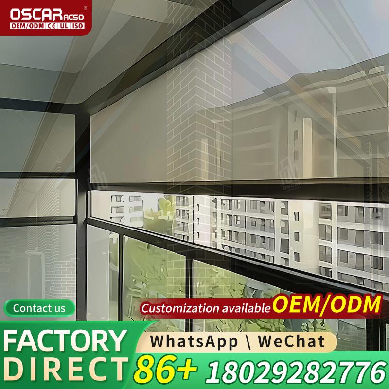 Kit Penutup Teras Luar Ruangan - Outdoor Power Roller Shades ulasan dan harga