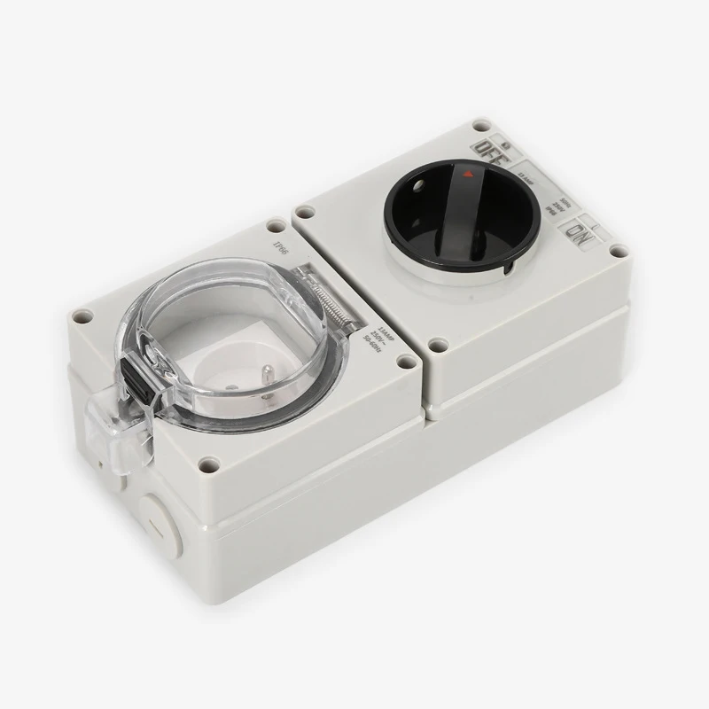 IP66 220V tahan air tahan debu - Outdoor Power Inlet Box ulasan dan harga
