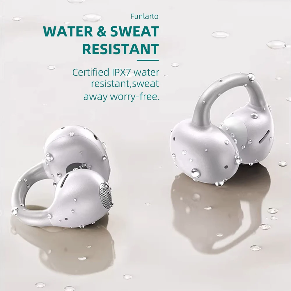 Earbud Telinga Terbuka, Headph - Outdoor Power Line ulasan dan harga