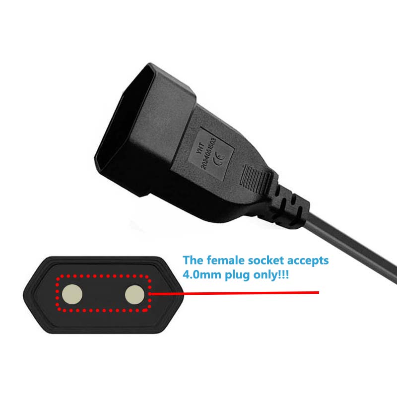 Kabel Ekstensi Daya EU 2-Prong - Extension Cord Outdoor ulasan dan harga