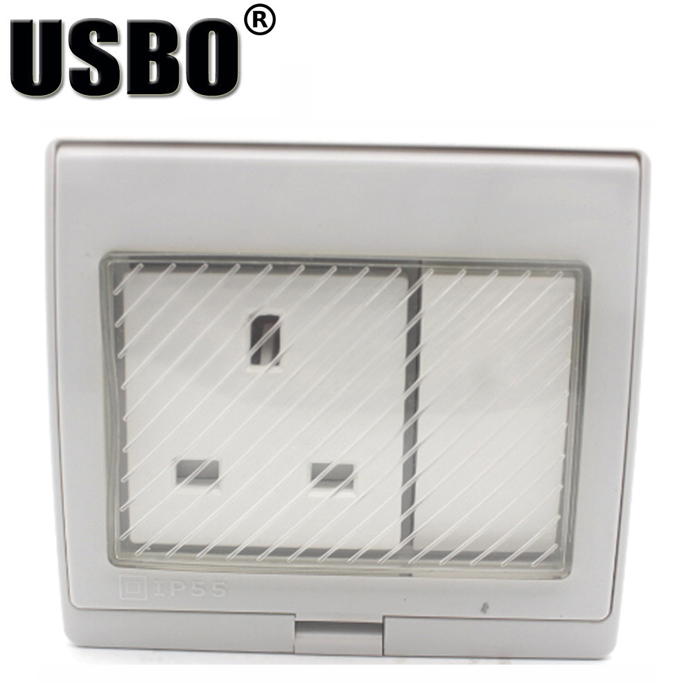 Stopkontak Dinding Anti-UV IP5 - Outdoor Power Inlet Box ulasan dan harga