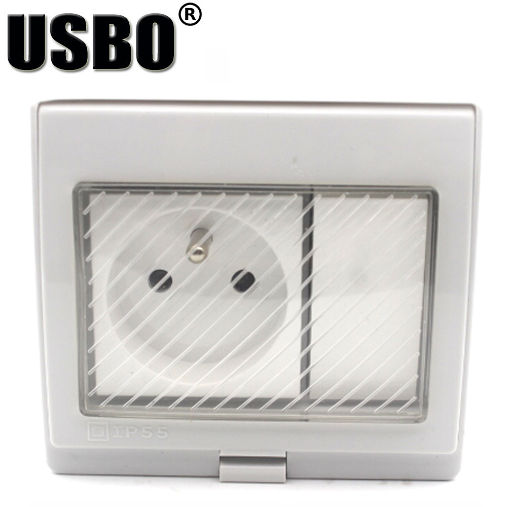 Stopkontak Dinding Anti-UV IP5 - Outdoor Power Inlet Box ulasan dan harga